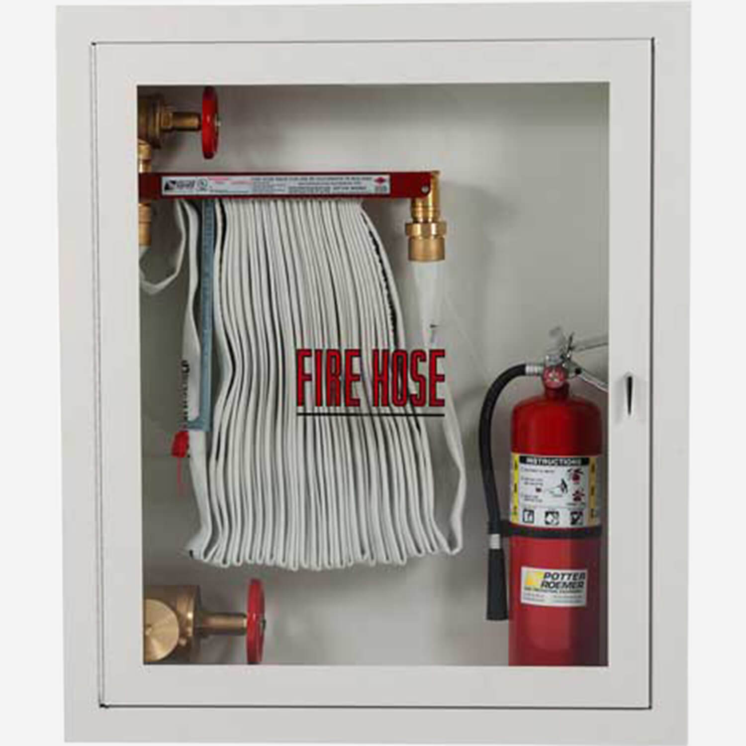 Fire Rated 1.5 Fire Hose Rack, 2.5 Fire Dept. Valve and