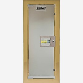 Semi-Recessed Buena Fire Extinguisher Cabinet - Potter Roemer