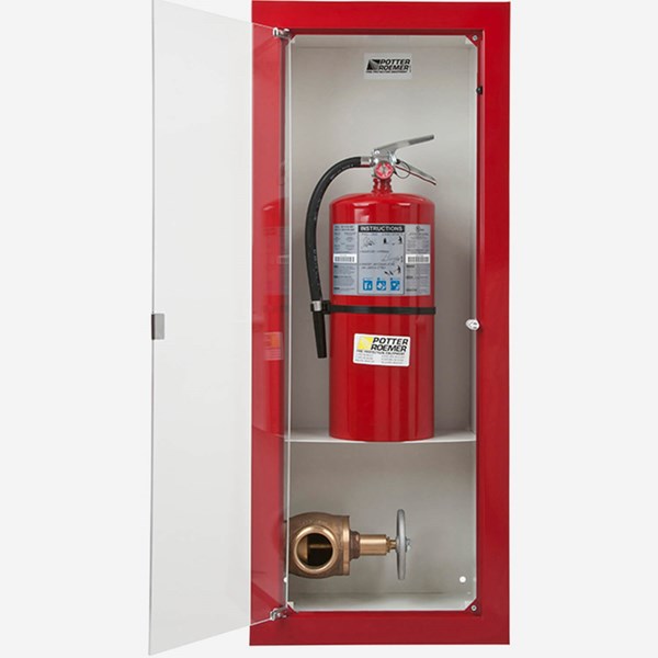 SemiRecessed Buena Valve Fire Extinguisher Potter Roemer