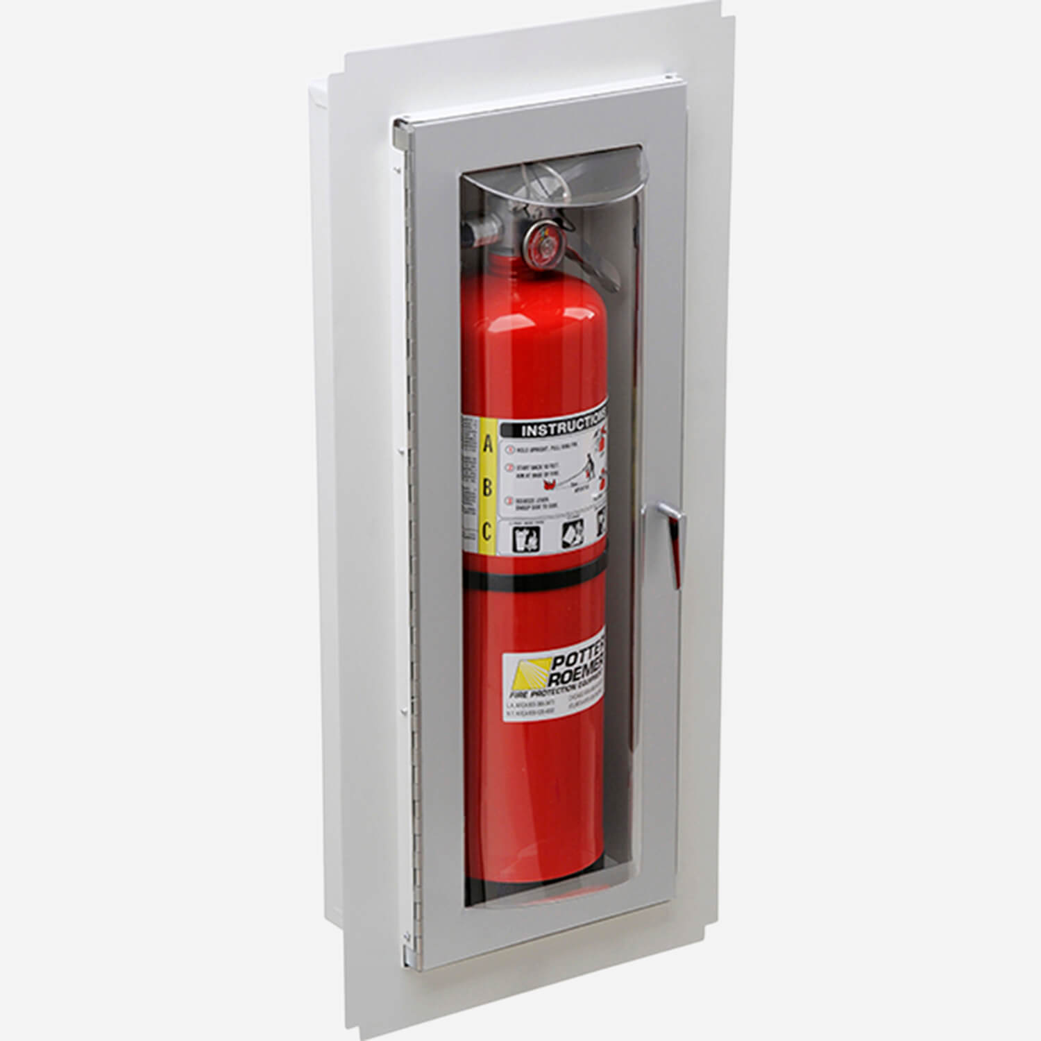 Fire Rated Trimless Loma Fire Extinguisher Potter Roemer