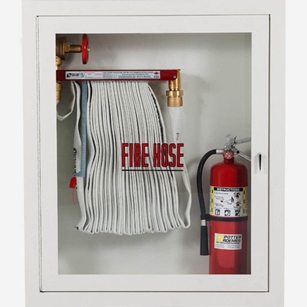 1 5 Fire Hose Rack And Extinguisher Cabinet Potter Roemer