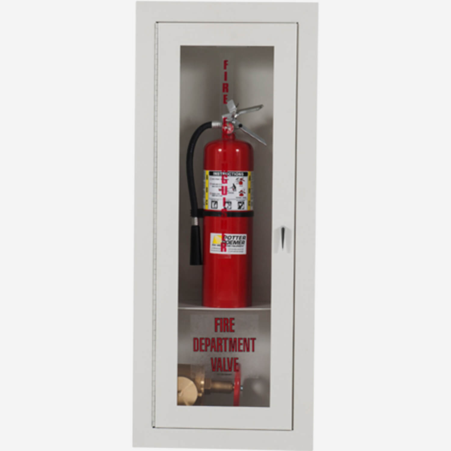 Valve And Extinguisher Cabinet